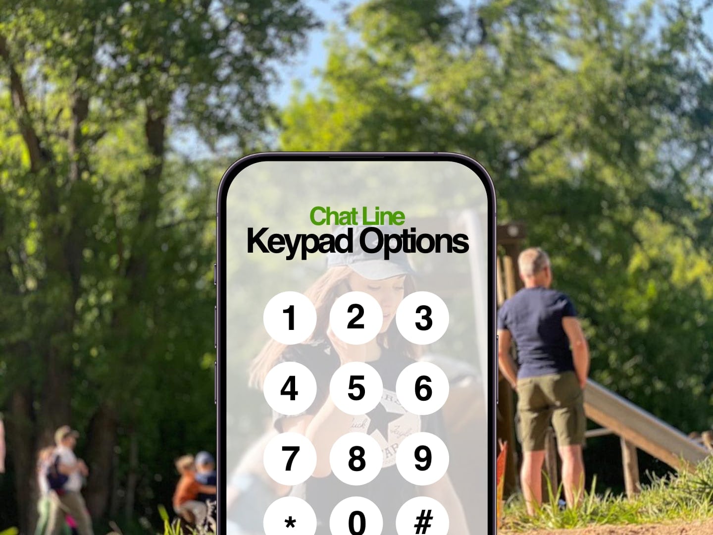 Chat Line Keypad Functions